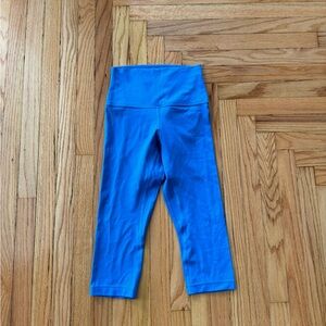 Lululemon Blue Crop Leggings